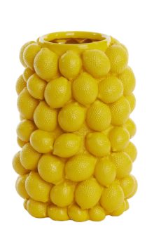 Vase Lemon Gelb Light & Living