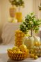 Vase Lemon Gelb Light Living